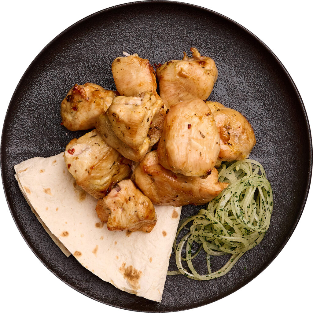 шашлык из куриной грудки